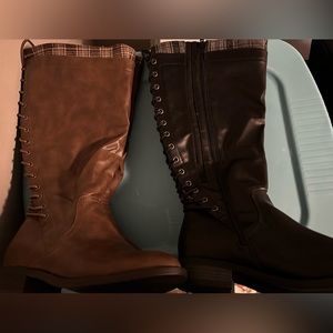 2 pairs of torrid boots size 6.5